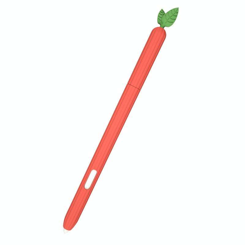 For Samsung Galaxy Tab S6 Lite P610 / P615 Fruit and Vegetable Shape Stylus Silicone Protective C...