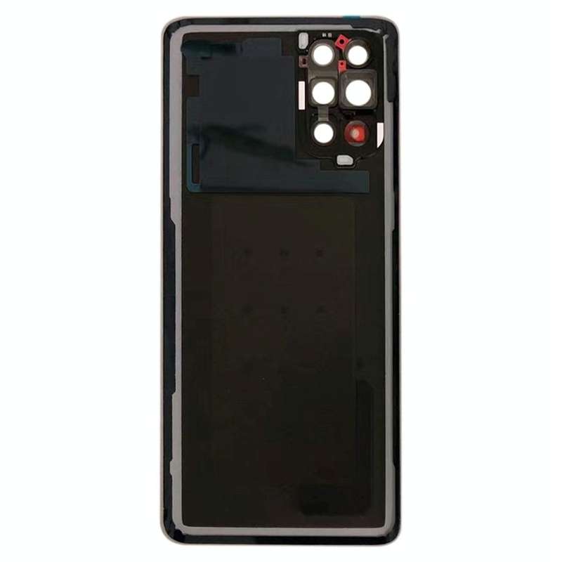 For OnePlus 8T+ 5G Battery Back Cover with Camera Lens Cover (Silver)