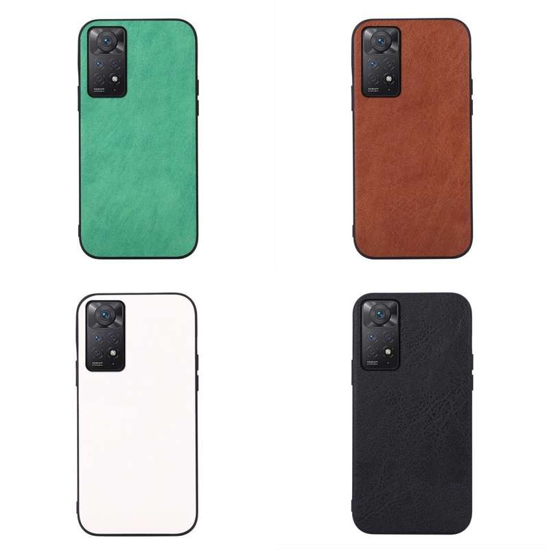 For Xiaomi Redmi Note 11 Pro Falette Texture PU Shockproof Phone Case(Black)