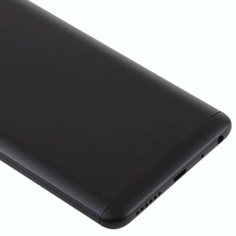 Back Cover with Camera Lens & Side Keys for Xiaomi Redmi Note 5(Black)