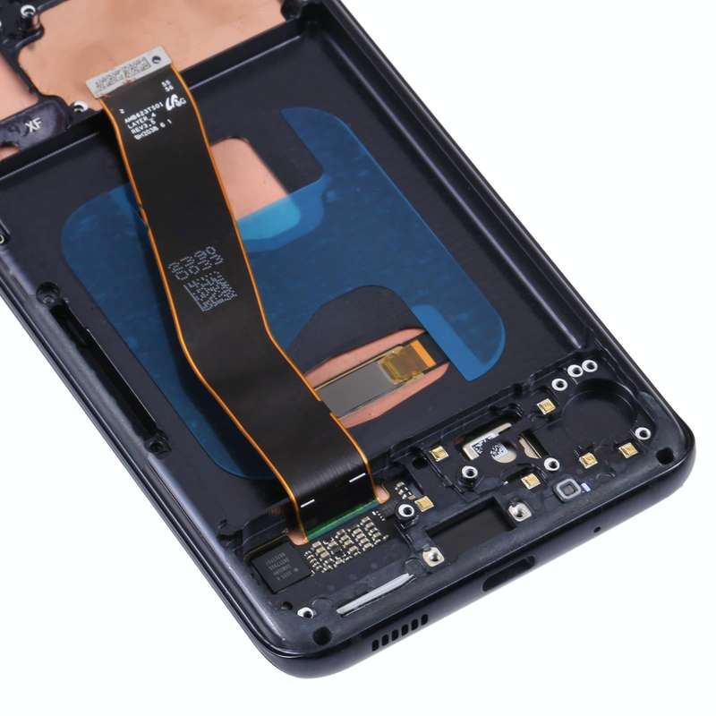 Original Super AMOLED LCD Screen and Digitizer Full Assembly with Frame for Samsung Galaxy S20 5G...