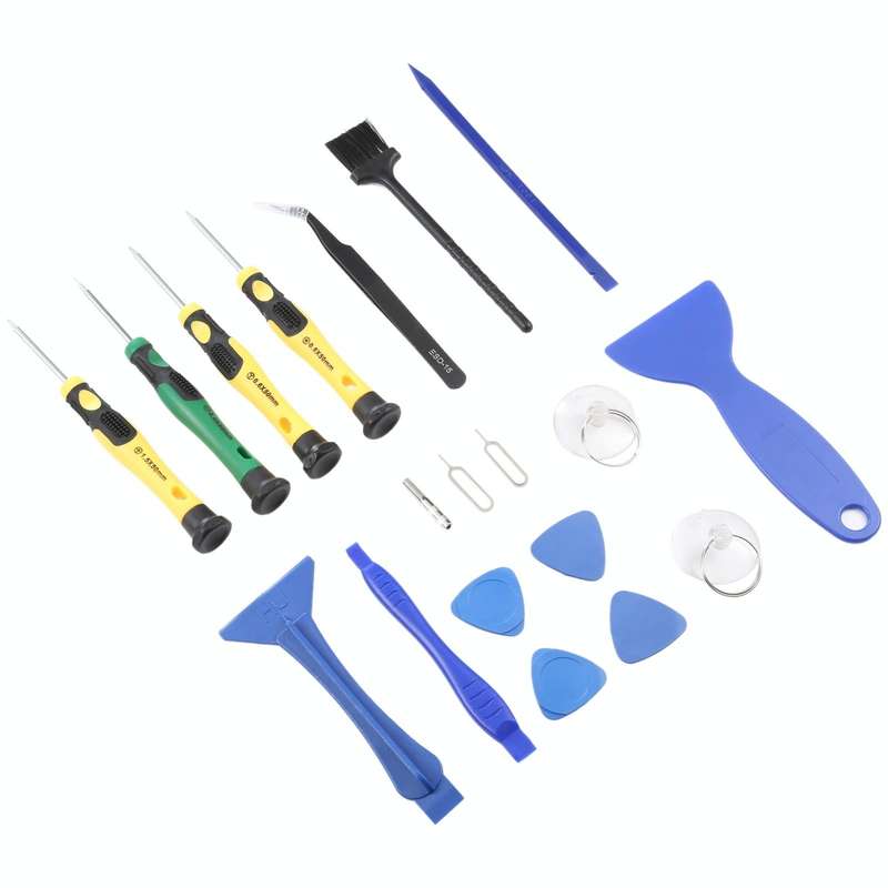 JIAFA JF-8182 21 in 1 Battery Adhesive + LCD Frame Waterproof Adhesive + Repair Tool Set For iPho...