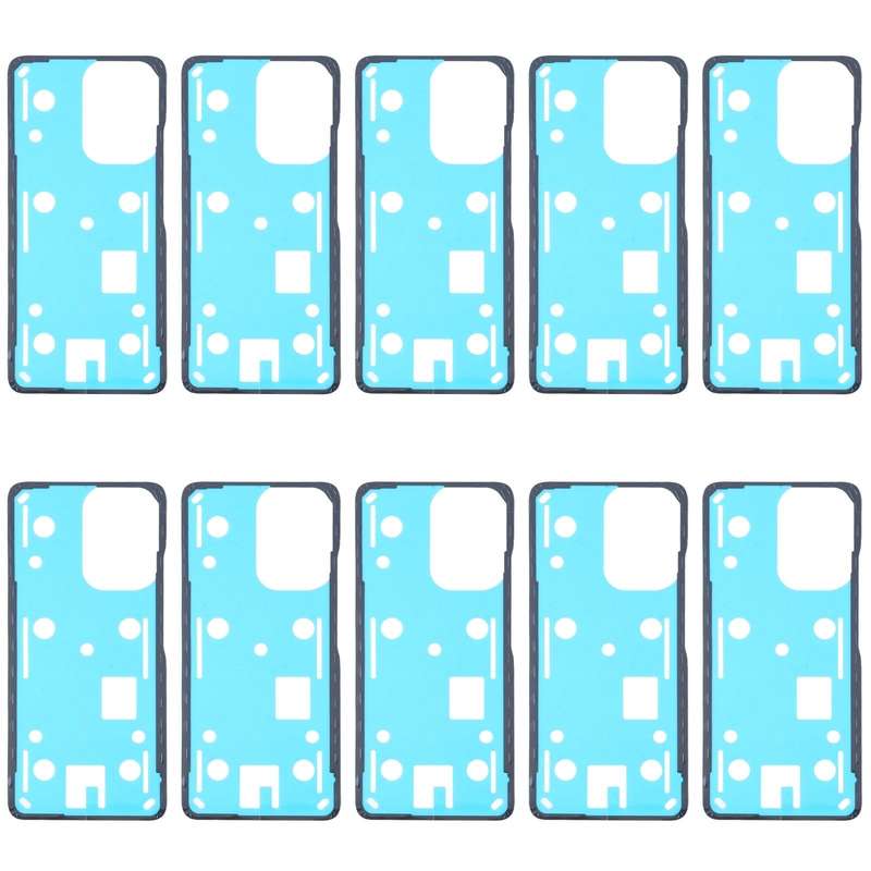 10 PCS Back Housing Cover Adhesive for Xiaomi Redmi K40 Pro / Redmi K40 / Poco F3