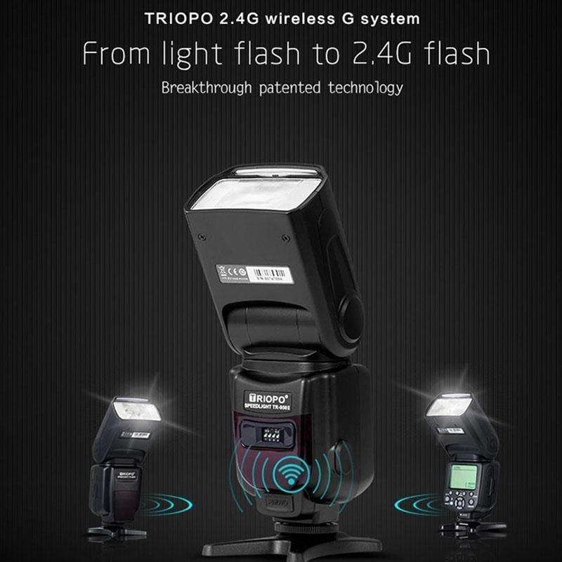TRIOPO TR-950ii Flash Light Speedlite (Black)