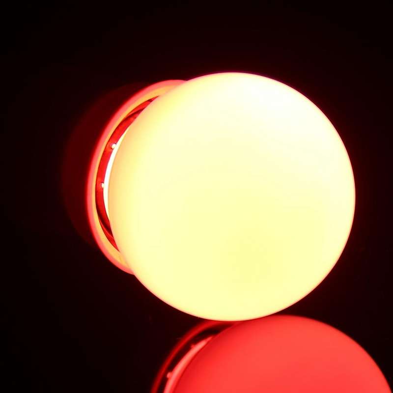 10 PCS 2W E27 2835 SMD Home Decoration LED Light Bulbs, DC 12V (Pink Light)