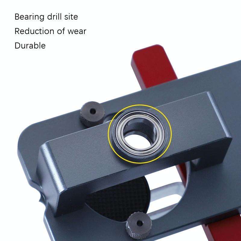 6 PCS / Set 35mm Hinge Open Hole Cabinet Door Plate Hinge Packed Locator