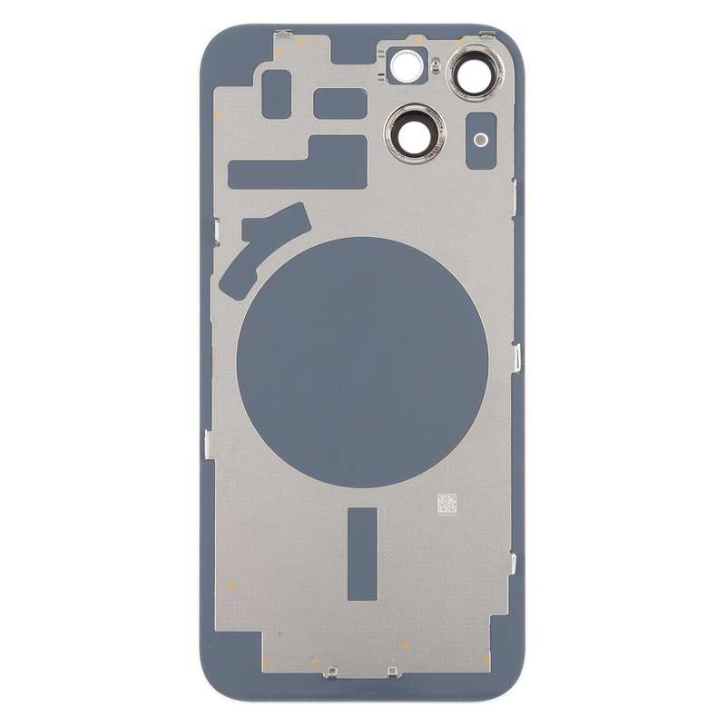 For iPhone 14 Back Housing Cover with Camera Lens(White)