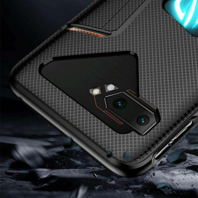 For Asus ROG Phone II TPU Cooling Gaming Phone All-inclusive Shockproof Case(Black)