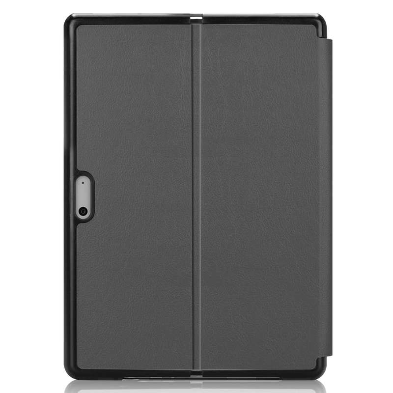 For Microsoft Surface Pro 8 Solid Color Electric Pressed Horizontal Flip Tablet Leather Case with...