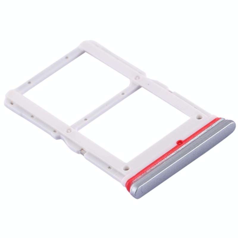 SIM Card Tray + SIM Card Tray for Xiaomi Redmi K30 5G(Silver)