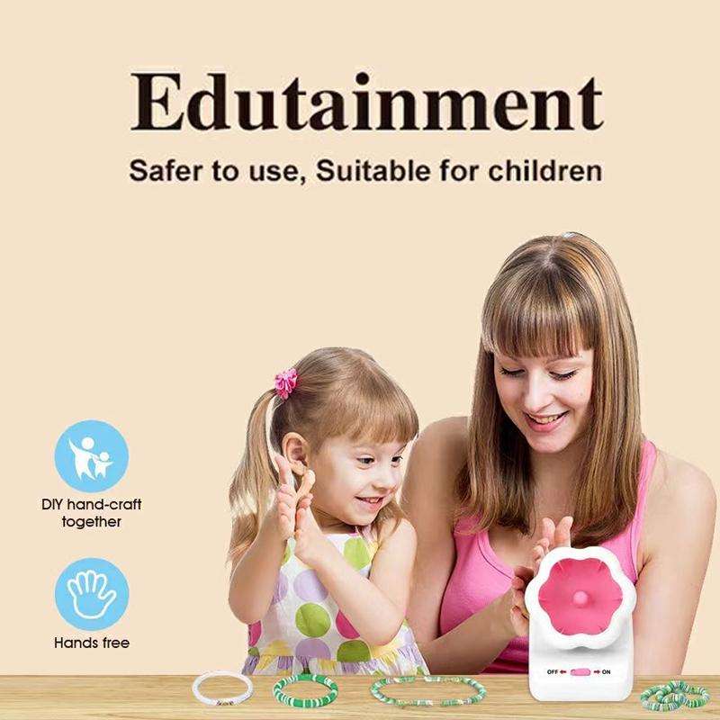 Electric Automatic Beading Machine DIY Handmade Bead Threading Machine Beading Tools Bead Stringe...