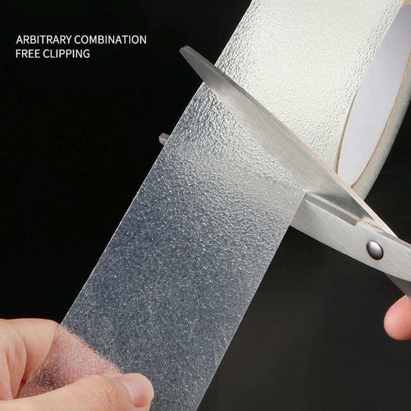 Floor Anti-slip Tape PEVA Waterproof Nano Non-marking Wear-resistant Strip, Size:5cm x 10m(Grey)