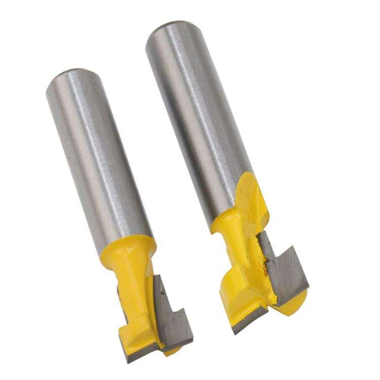 Woodworking Milling Cutter 8-handle Keyhole Cutter Photo Frame Wall-mounted T-type Keyhole Cutter...