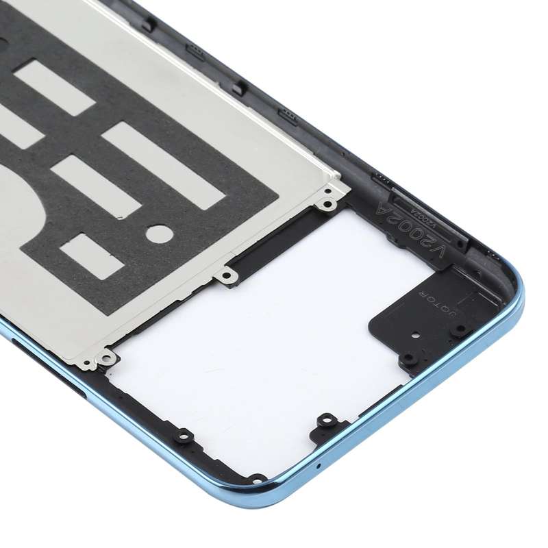 For Vivo Y70s Middle Frame Bezel Plate(Blue)