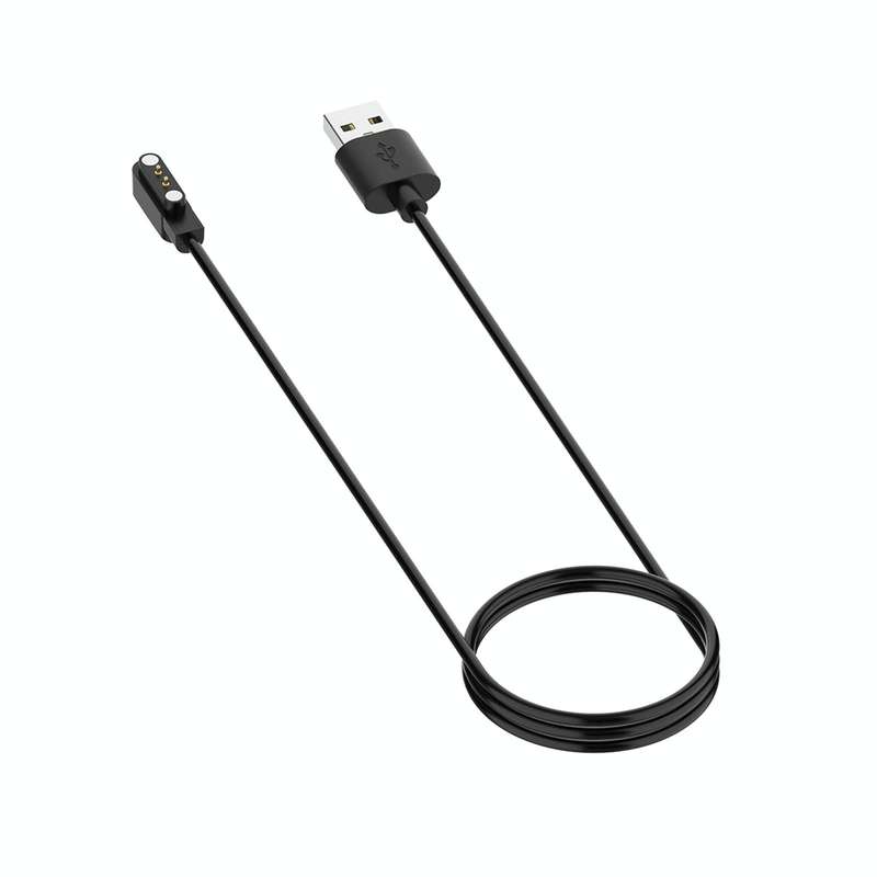 For Noise Colorfit Pro 3 Smart Watch Magnetic Charging Cable, Length: 1m(Black)
