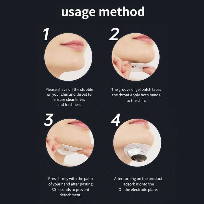 Smart Anti-snoring Device TENS Double Pulse Sound Wave Induction Sleep Snoring Breathing Correcto...