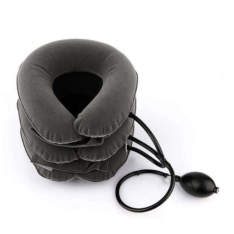 Household Full Cashmere Cervical Traction Instrument Neck Protection Inflatable Cervical Spine Ma...