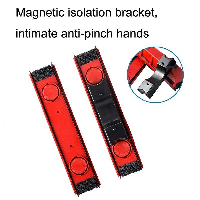 D2 Double Sided Magnetic Wipe High-rise Glass Cleaner