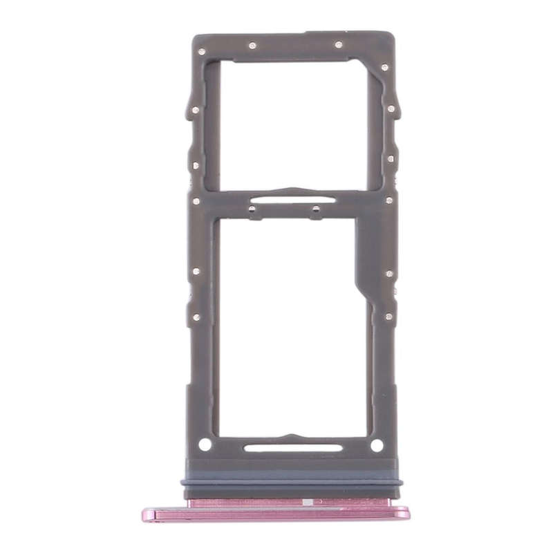 For Samsung Galaxy S20+ / Galaxy S20 Ultra SIM Card Tray + Micro SD Card Tray (Pink)