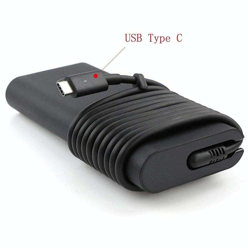 For Dell XPS15 9575 9500 9700 Type-C Charger 130W Power Adapter(UK Plug)