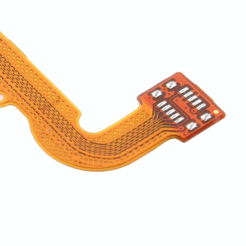 Fingerprint Sensor Flex Cable for Xiaomi Redmi 9 M2004J19G M2004J19C (Black)
