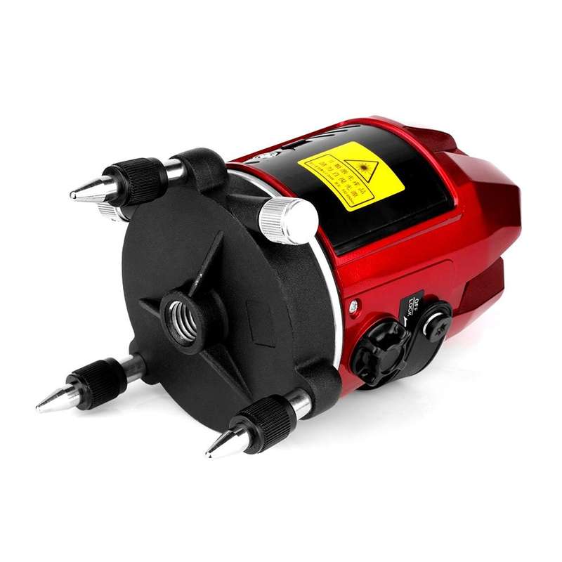 A5 Laser Level 2~5 Line Red Beam Line 360 Degree Rotary Level Self-leveling Horizontal&Vertical A...