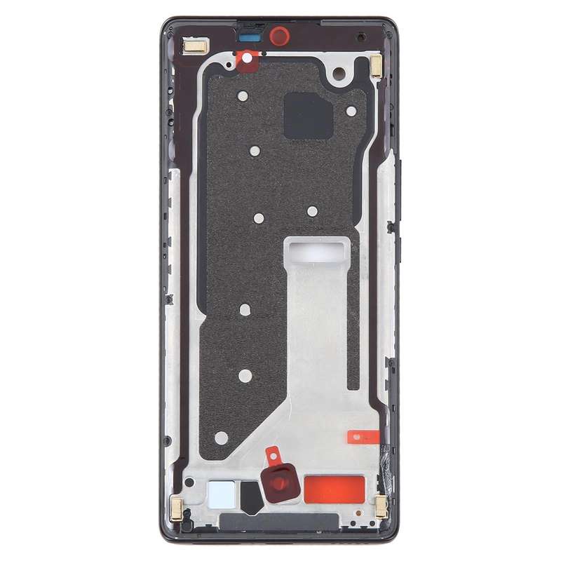 For Honor X40 Front Housing LCD Frame Bezel Plate(Black)