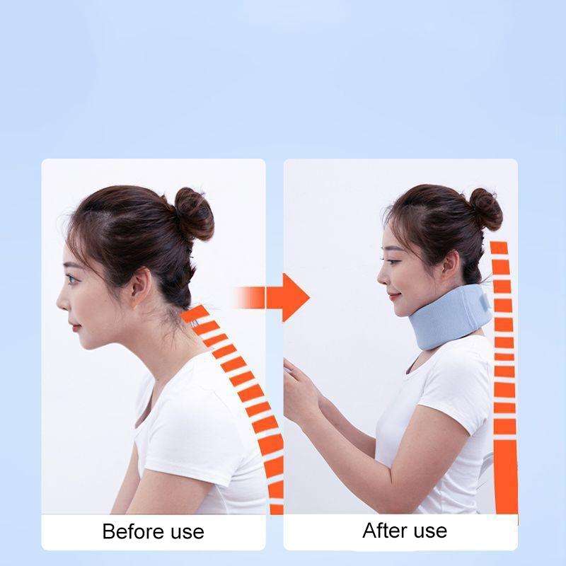 Neck Relief Neck Brace Ring Cervical Spine Fixed Neck Brace(M)