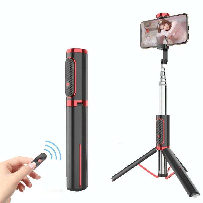 Bluetooth Selfie Stick with Tripod Multi-function Gimbal Mobile Phone Fill Light Live Support(Whi...