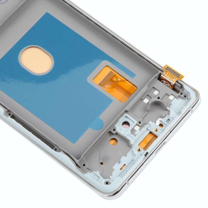 For Samsung Galaxy S20 FE SM-G780F 6.43 inch OLED LCD Screen Digitizer Full Assembly with Frame (...