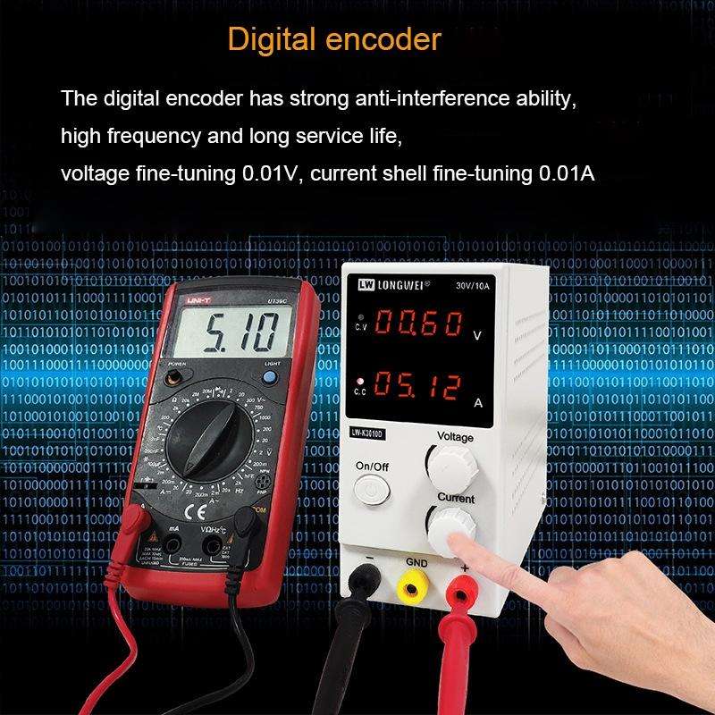 K3010D 30V 10A DC Switching Regulated Powers Supply Phone Repair Voltage Regulator(AU Plug)