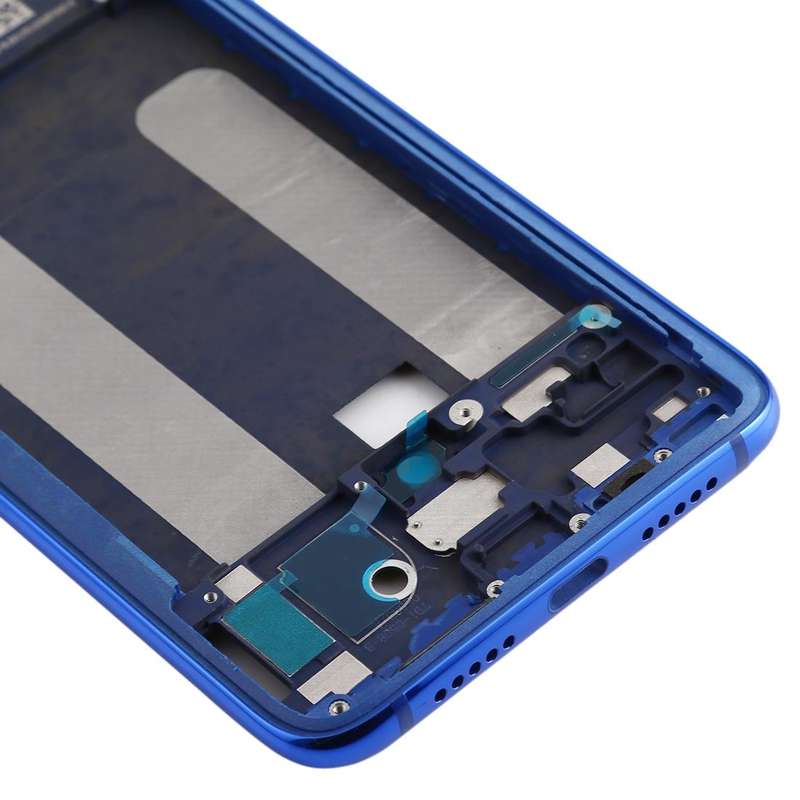 Front Housing LCD Frame Bezel Plate for Xiaomi Mi CC9 / 9 Lite(Blue)