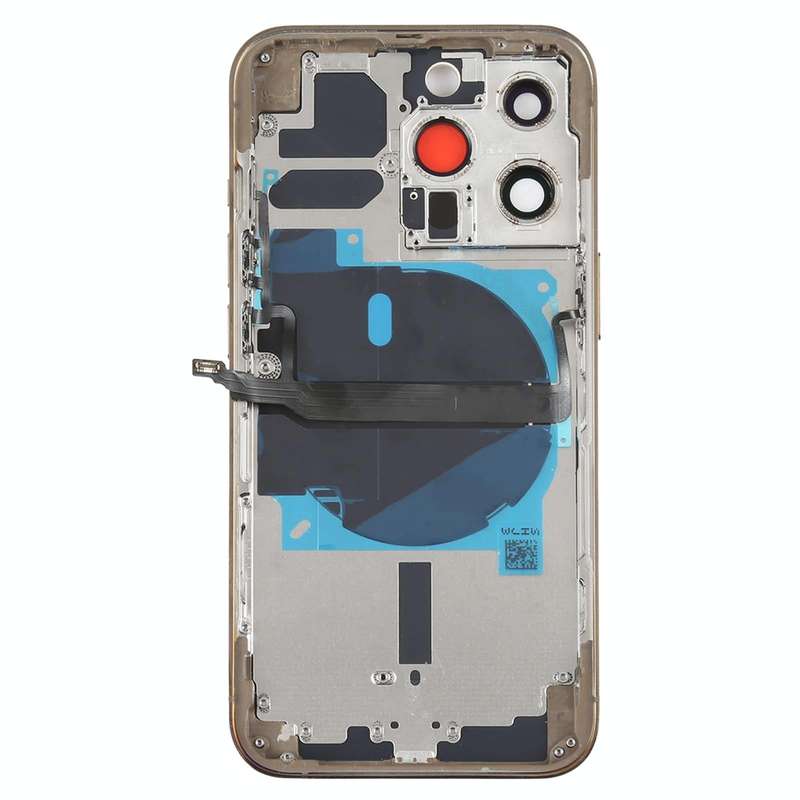 For iPhone 13 Pro Battery Back Cover with Side Keys & Card Tray & Power + Volume Flex Cable & Wir...