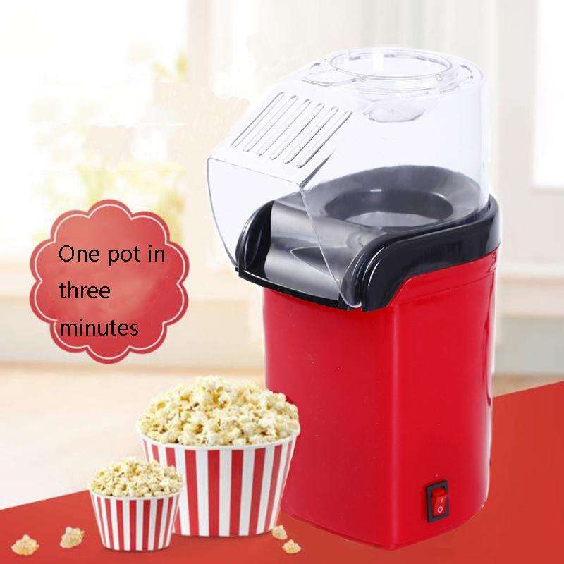Household Electric Popcorn Machine Blow Mini Popcorn Bagging Machine, Product specifications: EU ...