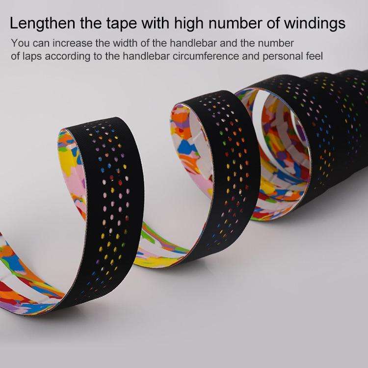 GUB 1622 Gradient Colorful Strap Road Bike Handlebar Tape Anti-slip