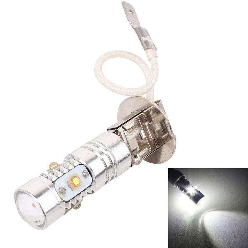 H3 25W 1250LM 6500K White Light 5 XT-E LED Car Foglight , Constant Current , DC12-24V ( Silver + ...