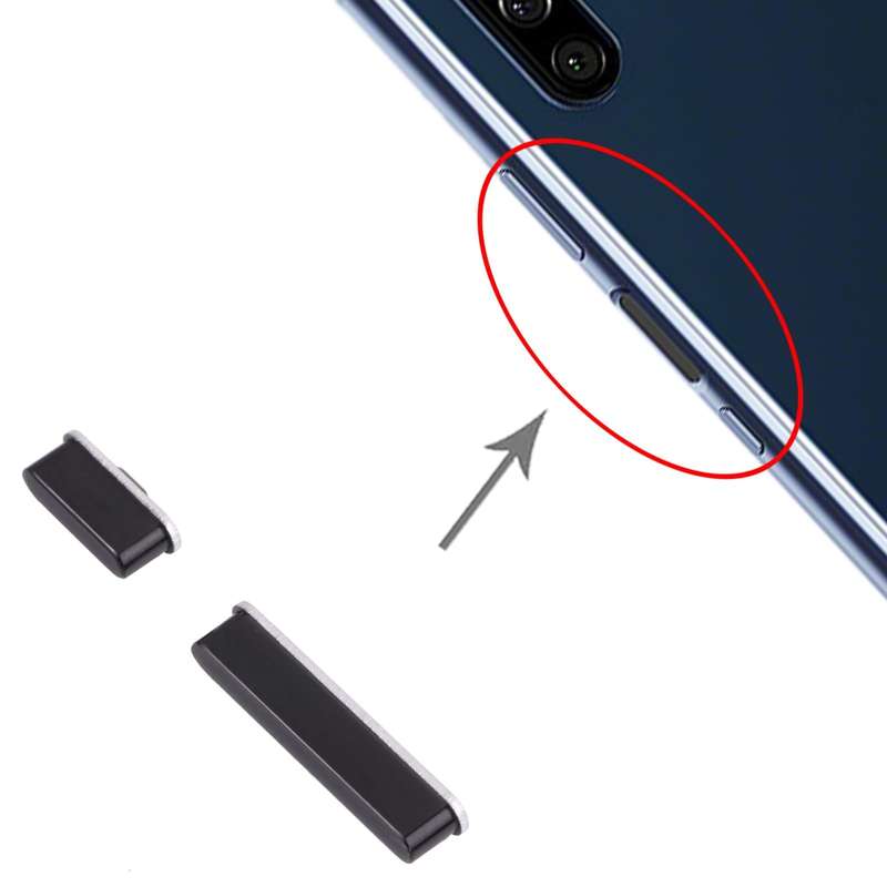 Power Button and Volume Control Button for Sony Xperia 5 (Black)
