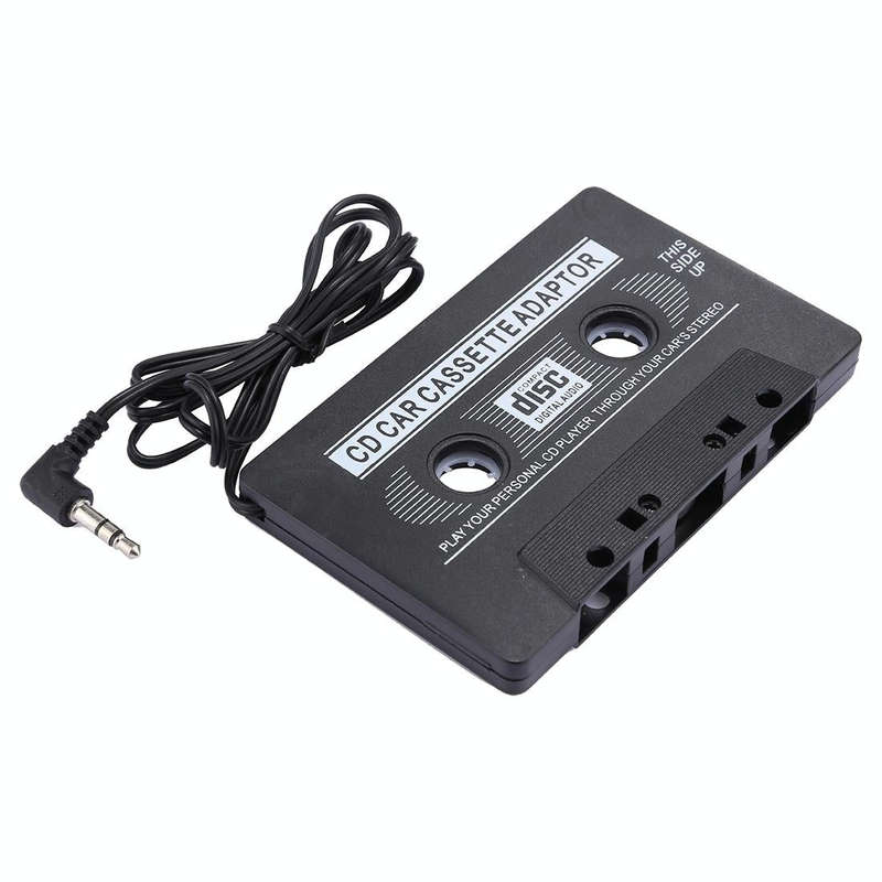 3.5mm Jack Plug CD Car Cassette Stereo Adapter Tape Converter AUX Cable CD Player for iPod / MP3 ...