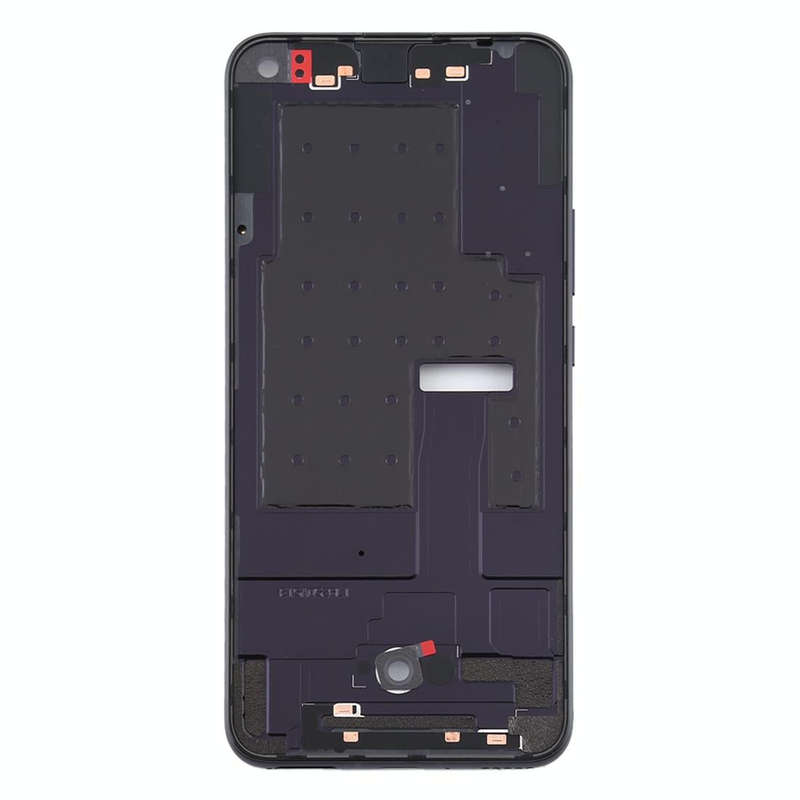 Middle Frame Bezel Plate for Huawei Nova 7 5G(Black)