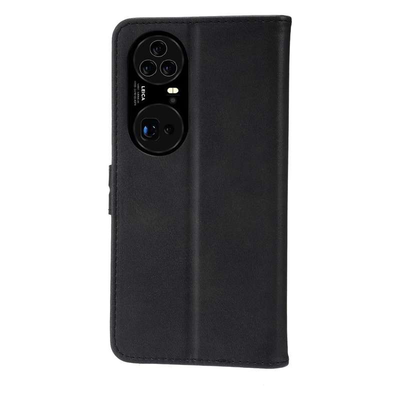 For Huawei P50 Pro Embossed Happy Cat Pattern Horizontal Flip Leather Case with Holder & Card Slo...