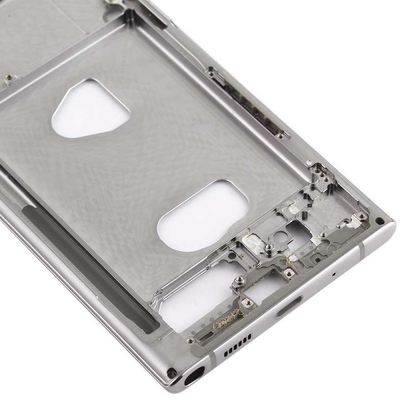 For Galaxy Note 10 +  Middle Frame Bezel Plate (Silver)