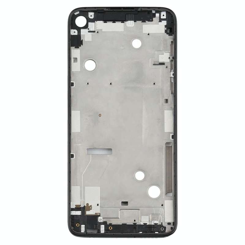 Front Housing LCD Frame Bezel Plate for Motorola Moto G Stylus XT2043 XT2043-4 (Black)