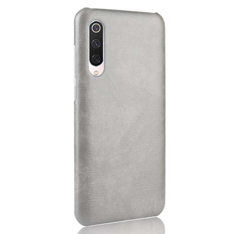 For Xiaomi Mi 9 Pro Shockproof Litchi Texture PC + PU Case(Gray)