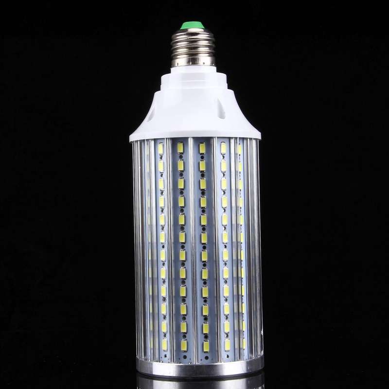 80W Aluminum Corn Light Bulb, E27 6600LM 210 LED SMD 5730, AC 220V(White Light)