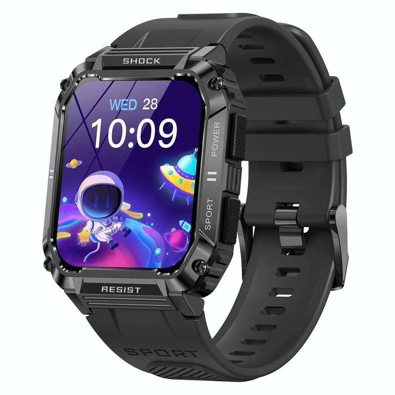 T3 1.95 inch Rugged Smart Sports Wristband Support Heart Rate Monitoring / Blood Pressure Monitor...