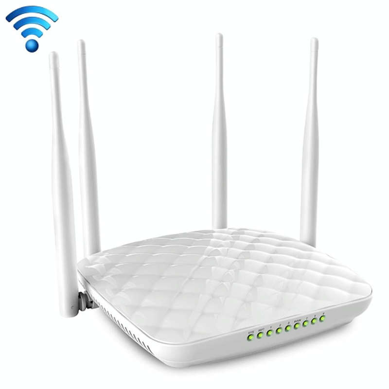 Tenda FH456 Wireless 2.4GHz 300Mbps WiFi Router with 4*5dBi External Antennas(White)