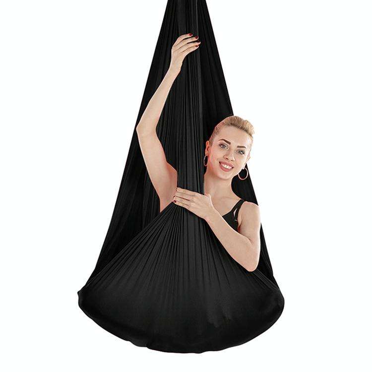 Indoor Anti-gravity Yoga Knot-free Aerial Yoga Hammock with Buckle / Extension Strap, Size: 400x2...