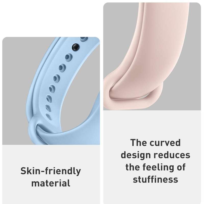For Xiaomi Mi Band 7 Original Xiaomi Silicone Watch Band(Pink)