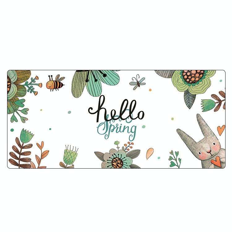 Cute Cartoon Non-Slip Desk Mat, Size: 400 x 900 x 1.5mm Not Overlocked(003)