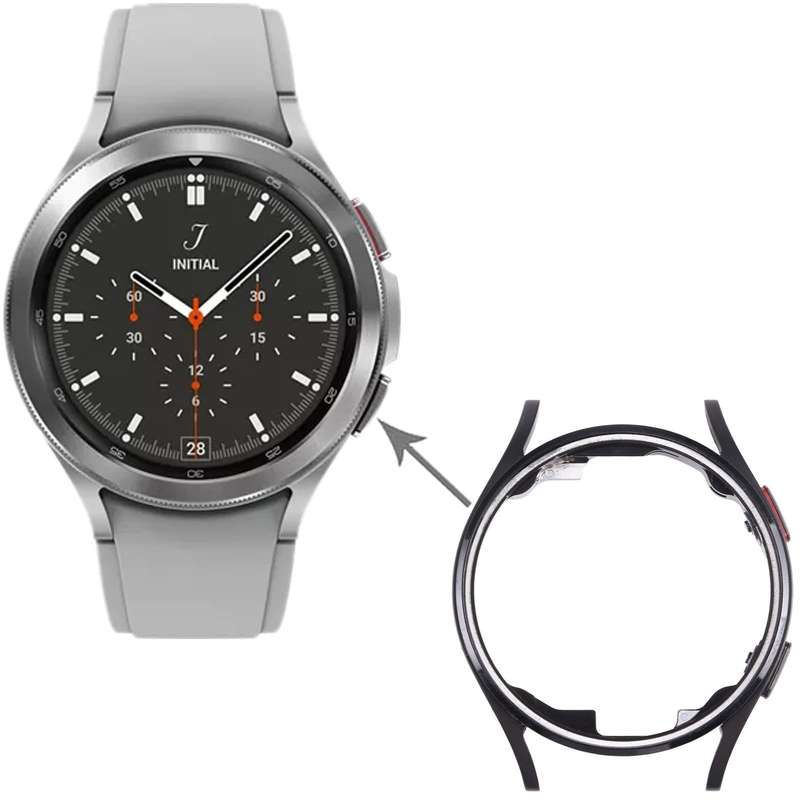 Original LCD Screen Frame Bezel Plate For Samsung Galaxy Watch4 40mm SM-R860 R865(Black)